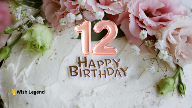 12th birthday wishes