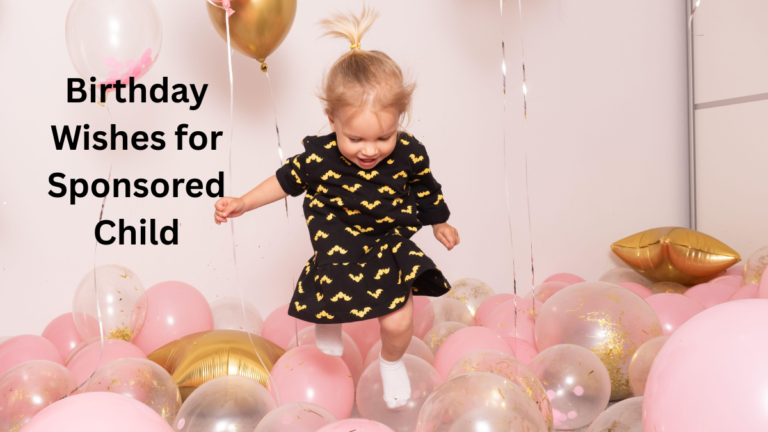birthday wishes for sponsored child