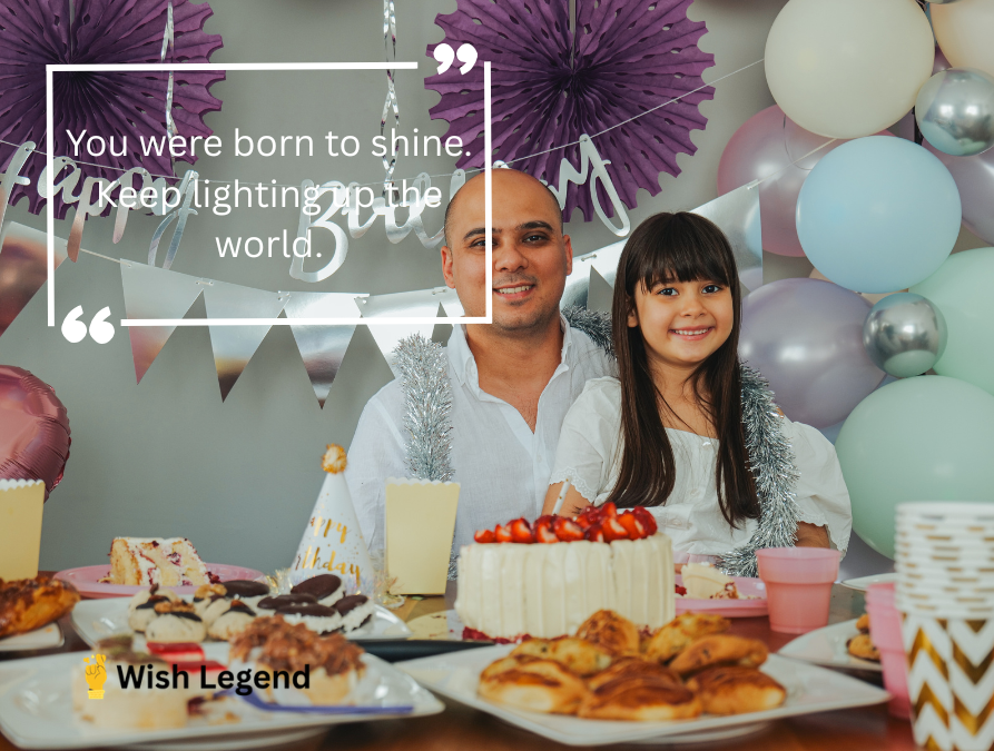 Inspirational Birthday Wishes for Daughter from Father
