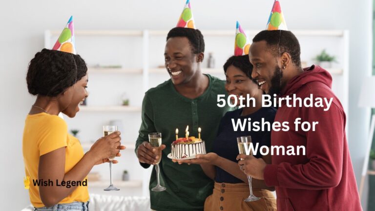 50th birthday wishes for woman